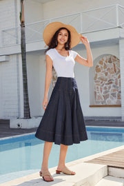 Jane Jean Skirt | Blå | Nederdel fra Avery