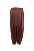 Lucinda Balloon Pant 41274 | Coffee | Black Colour