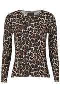 Mesh Ls Tshirt | Leopard | Bluse fra Liberté