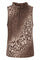 Lucina Top Leo | Brown Leopard