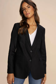 Mary Night Blazer | Black | Blazer fra Mos Mosh