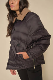 Ridel Quilt Down Jacket  | Black | Jakke fra Mos Mosh