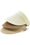 Breezy Brim | Beige | Strohhut Visier von Statebird – nedsat