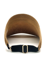 Breezy Brim | Brun | Stråhat visir fra Statebird