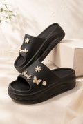 Kallista Charm Slides | Black
