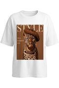 Nova Oversized Tee | White