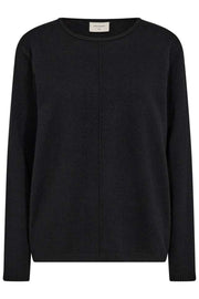 Claura Pullover | Black | Bluse fra Freequent