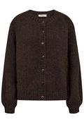 Louisa Car 202236 | Mole Melange | Cardigan fra Freequent