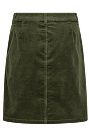 Cordy Skirt 204854 | Kombu Green | Nederdel fra Freequent