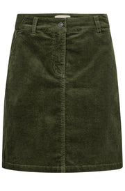 Cordy Skirt 204854 | Kombu Green | Nederdel fra Freequent