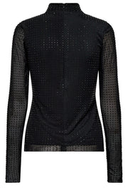 Storno Tee | Mesh bluse fra Copenhagen Muse