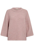 Grslulu Pullover 205507 | Pale Mauve Melange | Strik fra Freequent