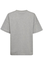 Carol Tee 205697 | Light Grey Melange | T-Shirt fra Freequent