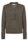 Katie Pullover 206462 | Morel Melange | Strik fra Freequent