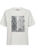 Malak Tee 207312 | Star Off-White W. Black | T-Shirt fra Freequent