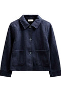 Yanna Jacket 207534 | Navy Blazer Melange | Jakke fra Freequent