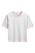 Zanti Pullover 207615 | Star Off-White W. Sweet Lilac | Strik fra Freequent – nedsat
