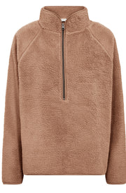 Teddy Pullover 207622 | Desert Taupe | Strik fra Freequent
