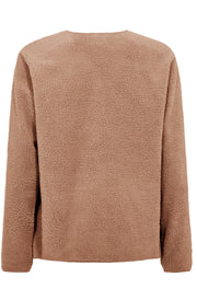 Teddy Jacket 207623 | Desert Taupe | Jakke fra Freequent