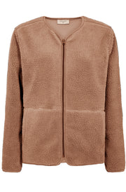 Teddy Jacket 207623 | Desert Taupe | Jakke fra Freequent