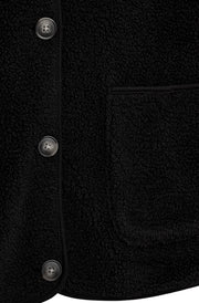 Teddy Waistcoat | Black | Vest fra Freequent