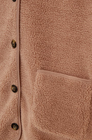 Teddy Waistcoat | Desert Taupe | Vest fra Freequent