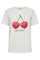Fenjal Tee 207659 | Star Off-White W. True Red | T-Shirt fra Freequent