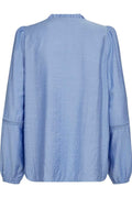 Antina Blouse 207773 | Vista Blue | Bluse fra Freequent – nedsat