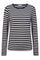 Liana-Tee | Navy Blazer w. Moonbeam | T-Shirt fra Freequent