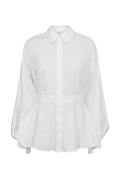 Poppi Shirt 207923 | Bright white | Skjorte fra Copenhagen Muse – nedsat