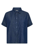 Esronda Shirt 208140 | Dark Blue Denim | Skjorte fra Freequent – nedsat