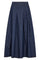 Lisea Skirt 211396 | Dark Blue Denim | Nederdel fra Freequent