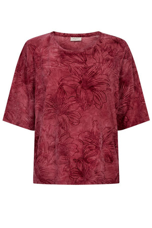 Grsessolana Tee 211439 | Red Bud | T-Shirt fra Freequent