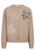 Nomas Cardigan 211606 | Silver Mink Mel W Moonbeam Mel | Cardigan fra Freequent