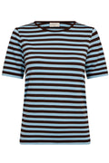 Liana Tee 211647 | Coffee Bean W. Blue Bell | T-Shirt fra Freequent