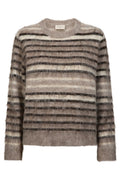 Lippi Pullover | Morel Mel. w. Moonbeam Mel. | Strik fra Freequent