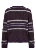 Lippi Pullover | Nightshade Mel w. Iris Mel | Strik fra Freequent