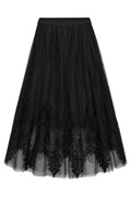 Monica Skirt | Black | Nederdel fra Freequent