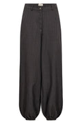 Mali Pants | Dark Grey Mel w Star Offwhite | Bukser fra Freequent