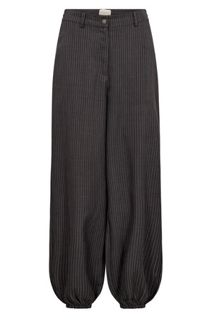 Mali Pants | Dark Grey Mel w Star Offwhite | Bukser fra Freequent
