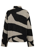 Dido Pullover | Moonbeam w. Black | Strik fra Freequent