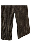 Bonnie Waistcoat 211997 | Desert Taupe W. Black | Vest fra Freequent
