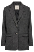 Nomas Vest | Oyster Gr Ml w Deep Forest Ml | Vest fra Freequent