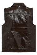 Trine Waistcoat | Mole | Vest fra Freequent