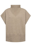 Escapsy Vest | Oyster Grey Melange | Vest fra Freequent