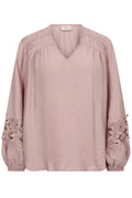 Magda Blouse | Pale Mauve | Bluse fra Freequent