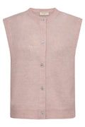 Dido Vest 212603 | Pale Mauve Melange