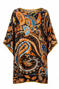 Paisley Grace Dress | Black | Kjole fra Atelier C – nedsat