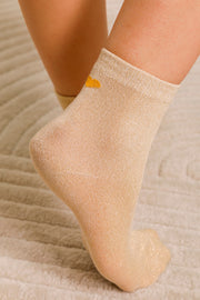 Glitter & Heart sock  | Strømper fra By Timm
