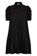 Poppy SS Shirt Dress 36533 | Black | Kjole fra Co'couture – nedsat
